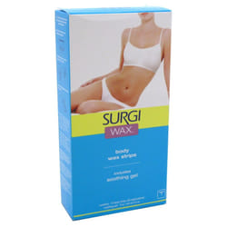 Surgi-wax Honey Wax Strips For Bikini  Body & Legs  14 Double Sided Strips (Pack of 3)