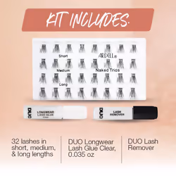 Ardell Naked Lashes Trios Kit  32 Trios  1 pack