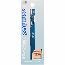 Seamless Underlash Applicator Tool, Precision Angled Tweezers for False Eyelashes, Lash Extensions, & Clusters, Professional ...