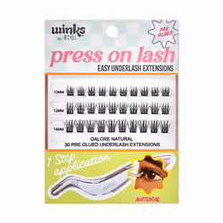 Ardell Winks Press On Pre-Glued Underlash Extensions - Natural