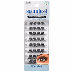 Ardell Seamless Underlash Lash Extensions Kit - DIY Lash Clusters, Eyelash Extension Kit, FauxMink M Curl, Up To 5 Applicatio ...