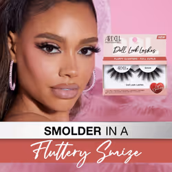 Ardell Doll Lashes Smize - Dramatic Fluffy Volume False Eyelashes  Long-Lasting Strip Lashes  1 Pack