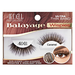 Ardell Balayage Wispies False Eyelashes - Caramel  Full Volume  Natural Look  Long-Lasting Wispy Lashes for Extra Definition and Length  1-Pack