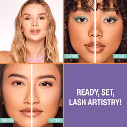 Ardell Winks Half & Half Pre-Cut Lashes  D?j Vu - False Eyelashes  DIY Lash Cluster  Fluffy Curl for Cat Eye Look  Easy Application  Reusable  Natural