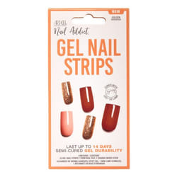 Ardell Nail Addict Gel Nail Strips Finger nails Beige, Gold, Red Monochromatic 16 pc(s)