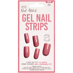 Ardell Nail Addict Gel Nail Strips - Cheers to Ros?  Lasts Up to 14 Days  1-Pack