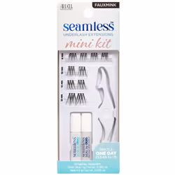 Seamless Underlash Extensions Mini Eyelash Kit, Faux Mink Lash Extension Kit, includes Duo Glue & Seal & Applicator Tool, Cus ...