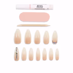 Nail Addict nude light crystal 1 u