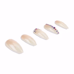 Nail Addict nude light crystal 1 u