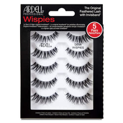 False Eyelashes Demi Wispies, 5 Pairs Multipack Natural-Looking Wispy Effect, Medium Volume & Length, Invisiband, Vegan-Friendly, Cruelty-Free