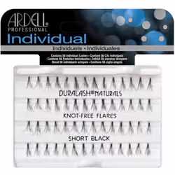 Ardell Duralash Naturals Individual Lashes - Short Black - Knot Free Flares