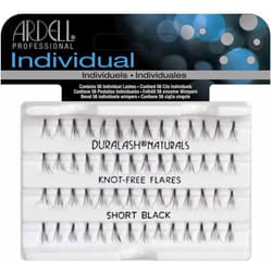 Ardell Duralash Naturals Individual Lashes - Short Black - Knot Free Flares