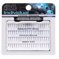 Individual False Eyelashes Regular Medium Black 1 g