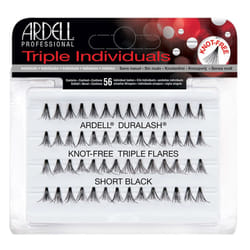 ARDELL Triple Individuals Knot-Free Short Eye Lashes  Black