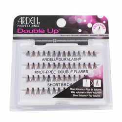 Ardell Double Up Individuals Knot Free Lashes Short Brown