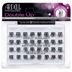 Ardell Duralash Double Up Knotted Flare Trios - Medium Black - False Individuals