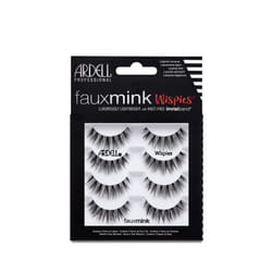Ardell Faux Mink Wispies False Lashes, Pack of 4