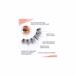 Naked Lashes Multipack - 4 Pairs of False Eyelashes (Style 420)