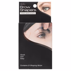 Ardell Brow Shapers Cold Wax Strips  21 Count