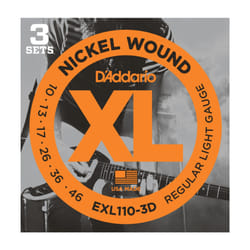 D'Addario EXL110-3D musical instrument strings Electric 18 pc(s) Steel Guitar