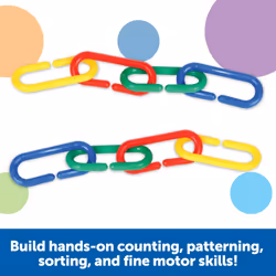 Learning Resources Link 'N' Learn Links - 500 Pieces Ages 3+ Preschool Learning Supplies Toddler Learning Toys Back to School Supplies Teacher Supplie