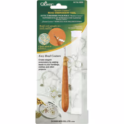 Clover Kantan Couture Bead Embroidery Tool, Wood, 1