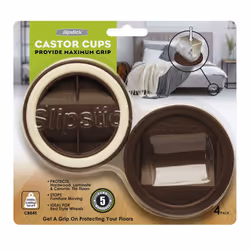 Slipstick CB845 3-1/4 Inch Bed Roller / Furniture Wheel Gripper Caster