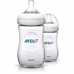 Philips AVENT 2 Bottles 9 oz/260 ml Natural baby bottle
