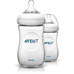 Philips AVENT 2 Bottles 9 oz/260 ml Natural baby bottle