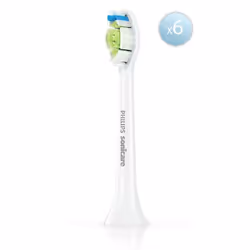 Philips HX6066/30, 6 pc(s), White, 2 Series plaque control, 3 Series gum health, DiamondClean, EasyClean, FlexCare, FlexCare. ...