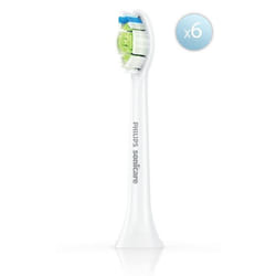 Philips HX6066/30 toothbrush head 6 pc(s) White