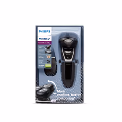 Philips Norelco Shaver 5100 S5210/81 men's shaver Rotation shaver Trimmer Black, Grey