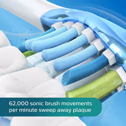 Philips Black Sonicare DiamondClean Electric Toothbrush With USB Travel Charger