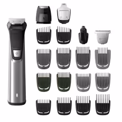 Philips MG7750/49, Self-sharpening blade, Oil-free maintenance, AC/Battery, Black, Stainless steel