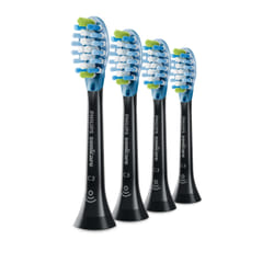 Philips HX9044/95 toothbrush head 4 pc(s) Black