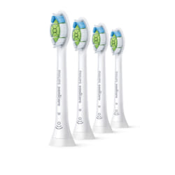 Philips HX6064/65 toothbrush head 4 pc(s) White
