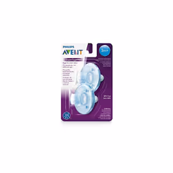 Philips Avent SCF192/06 - Classic Dummy for Babies, Orthodontic, Silicone, Blue, 3 Months, 2 Units