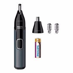 Philips NT3600/42, Black, Cylinder, Ear, Eyebrow, Nose, Battery, Built-in battery, Lithium
