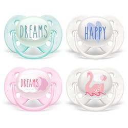 Philips AVENT SCF224/03 baby pacifier Ultra soft pacifier Orthodontic Silicone Multicolour