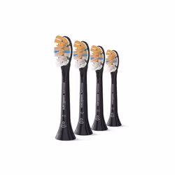 Philips HX9094/95, 4 pc(s), Black, 3 month(s), Soft, Philips, 2 Series plaque control, 2 Series plaque defense, 2100 Series,  ...