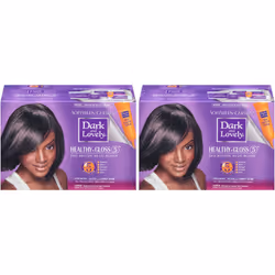 SoftSheen-Carson Dark and Lovely Healthy Gloss 5 Moisturizing No-Lye Relaxer with Shea Butter  Super  2 Count