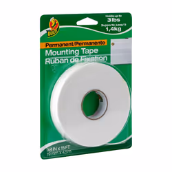 Duck 394666, Mounting tape, White, 4.6 m, Indoor, 2 mm