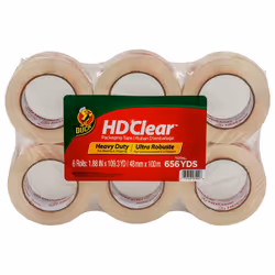 Duck 299016 duct tape Suitable for indoor use 100 m Transparent