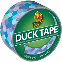 Patterned Duck Tape 1.88"X10yd-Mermaid