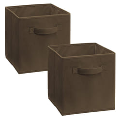 ClosetMaid 3786 Cubeicals Fabric Drawer  2Pack  Dark Brown