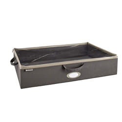 ClosetMaid 31495 UnderBed Fabric Storage Bag  Gray