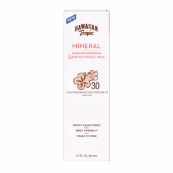 Hawaiian Tropic Mineral Sun Milk Face Sunscreen Lotion  SPF 30  1.7oz