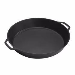 Lodge 17 Inch Cast Iron Skillet, Black, Cast iron, Cast iron, United States, 431.8 mm, 6.8 kg