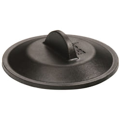 Lodge Cookware Cover, Cast Iron, 5 inch, Black