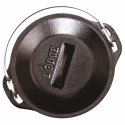 Lodge Cookware Cover, Cast Iron, 5 inch, Black